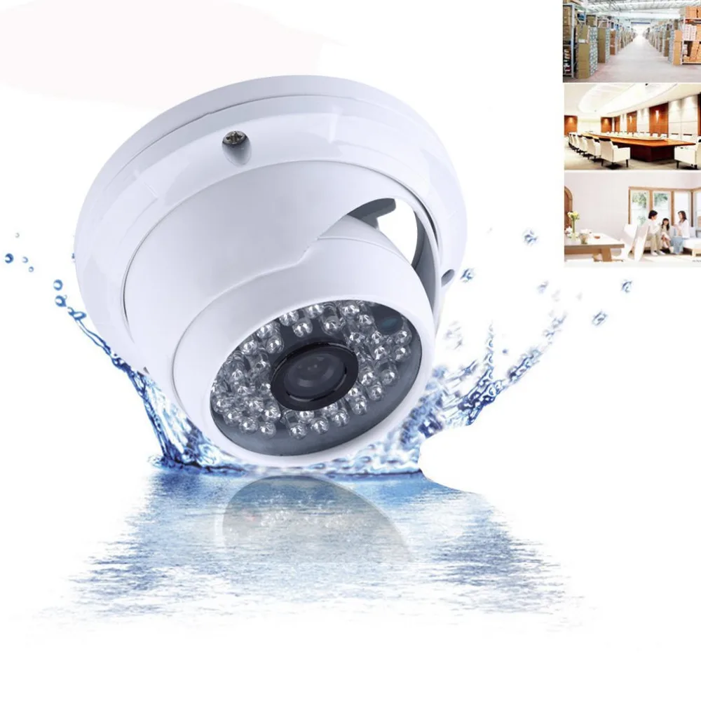 

1000TVL HD Outdoor Waterproof CCTV Security Camera 48LED Night Vision with Video Wide camera angle to capture more details