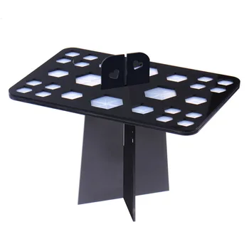 

Collapsible Air Drying Makeup Brush Organizing Tower Tree Rack Holder Cosmetic Tool Holder Bag