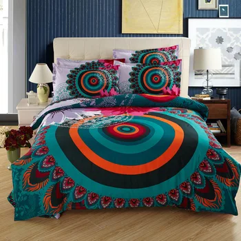 

Brief PastoralStyle Including Four Pieces Sanding Bedding Set Brief Country Mediterranean Striped England Flag King size