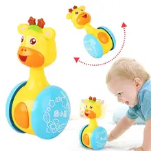 Baby Rattles Tumbler Doll Baby Toys Sweet Bell Music Roly poly Learning Education Toys Gifts Baby