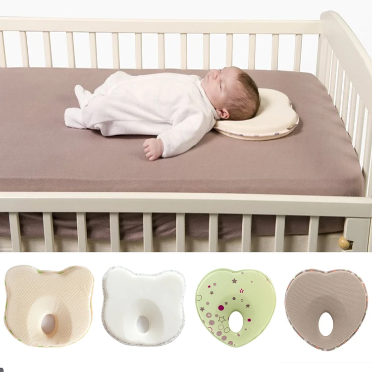 Oreiller De Bebe En Forme De Nourrisson Positionneur De Sommeil Anti Roulis Oreiller A Tete Plate Protection Du Nouveau Ne Aliexpress