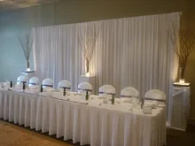 3m x 6m white Silk Wedding Backdrop wedding backdrop drapes curtain wedding decoration
