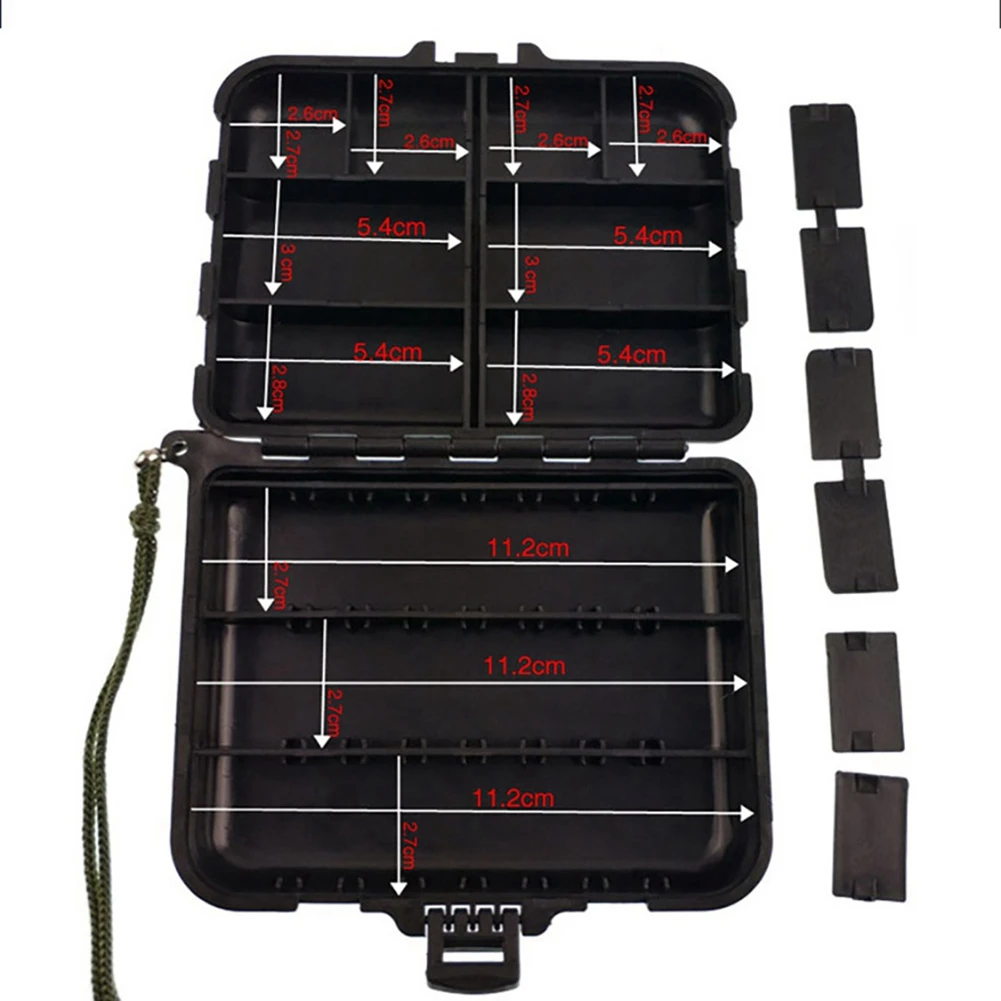 Рыболовные снасти Коробка мульти отсек прямоугольный пластиковый чехол для хранения Коробка для рыболовного крючка 1 шт. Новинка