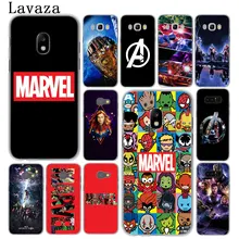 Чехол Lavaza с логотипом Marvel для samsung Galaxy J8 J7 Duo J6 J5 J4 Plus J2 J3 Prime EU US