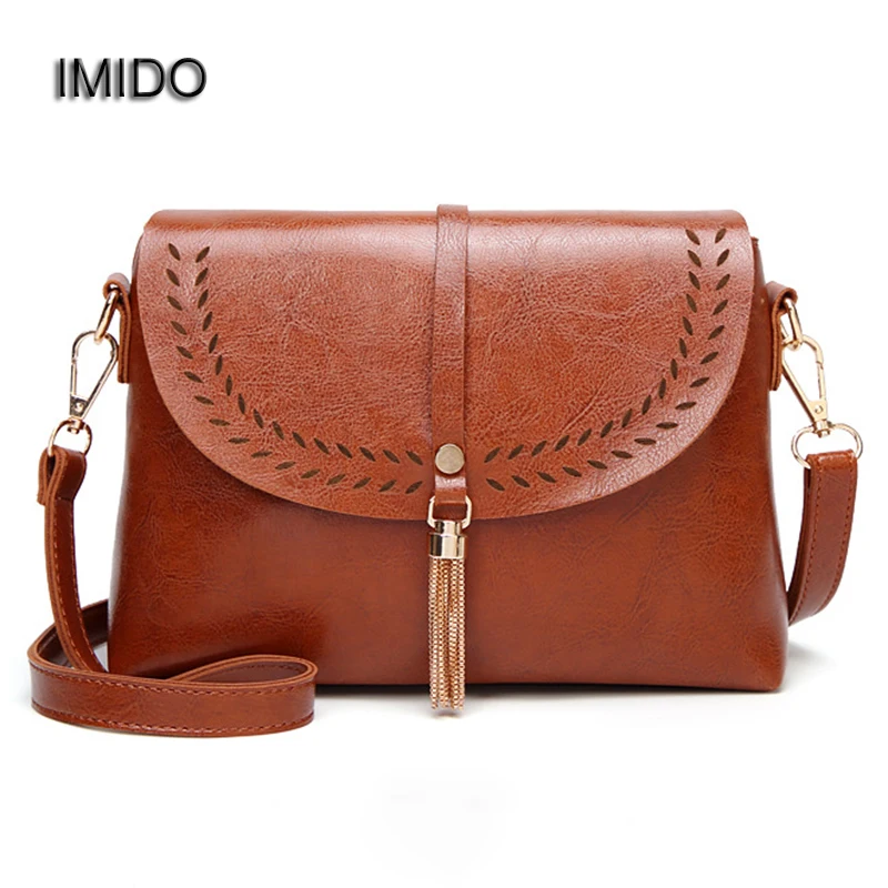 

IMIDO Brand Messenger Bags pu Leather Handbags crossbody bags for women Clutch sac a main femme de marque luxe cuir 2018 MG075