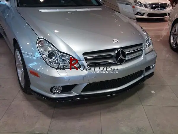 W219 CLS AMG карлон СТИЛЬ передняя губа(подходит только AMG передний бампер) стекловолокно