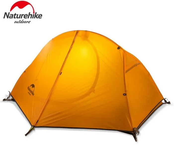 Палатка Naturehike туристическая Ультралегкая на 1 2 человек Всесезонная двухслойная