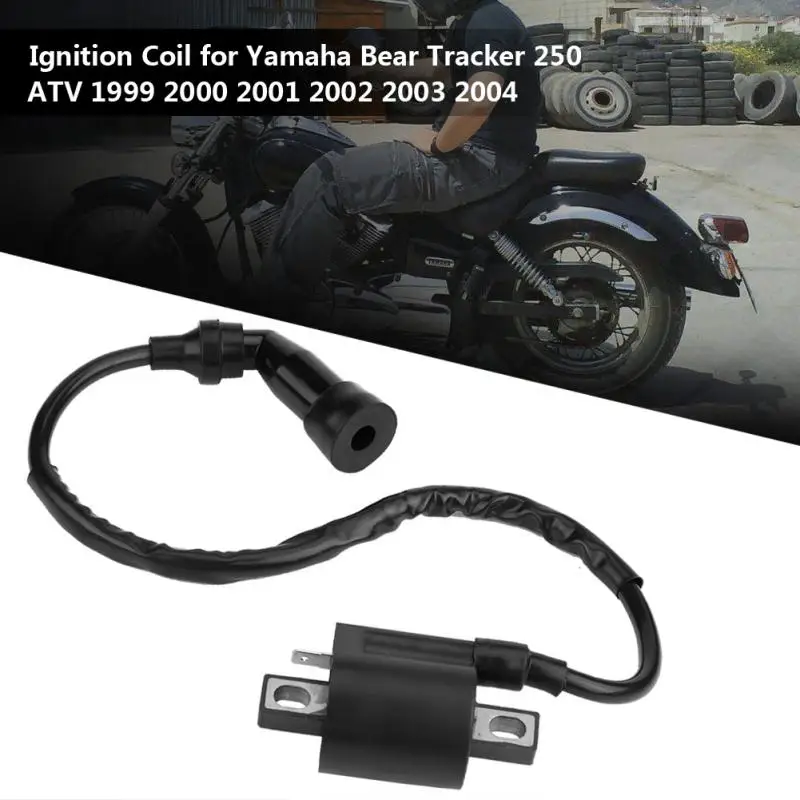 Катушка зажигания мотоцикла для Yamaha Bear Tracker 250 ATV 1999 2000 2001 2002 2003 2004 Черный |