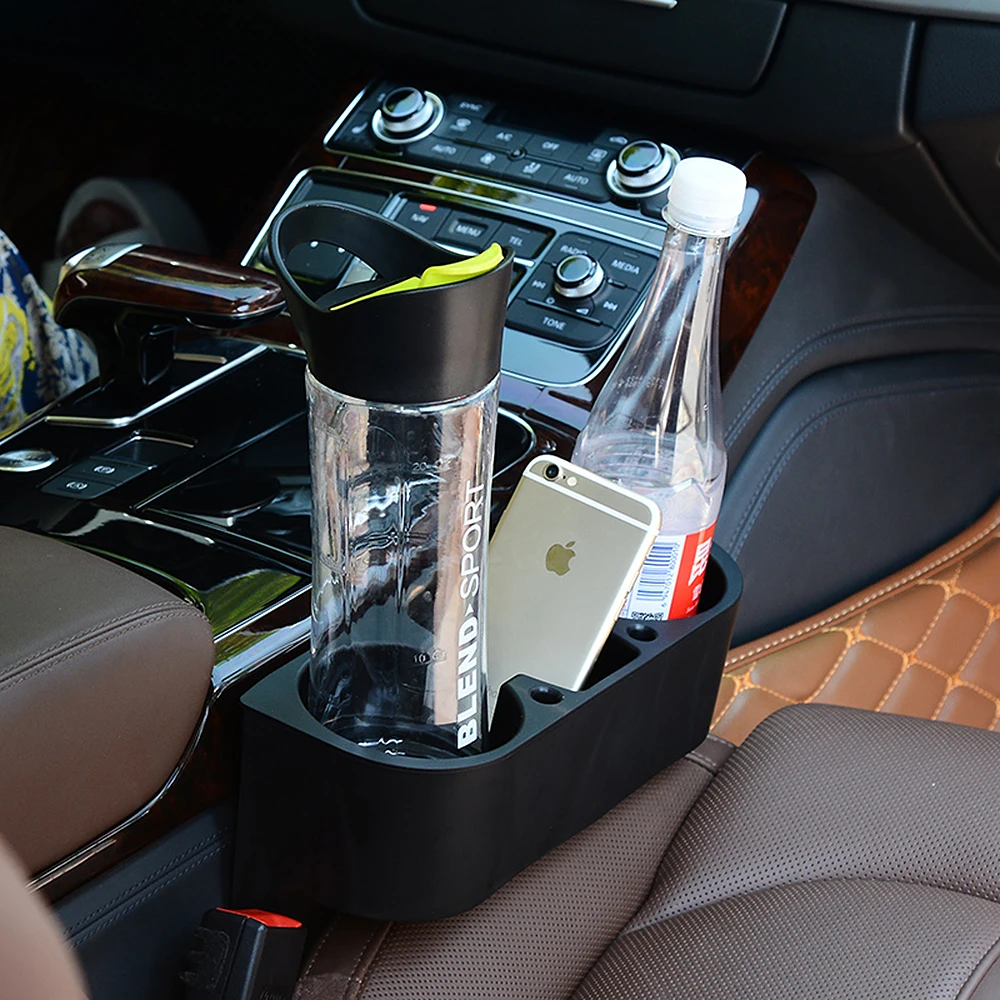 YOSOLO Car Seat Crevice Storage Box Universal Stowing Tidying Phone Holder Stand Organizer Auto Seat Drink Holder Car-styling