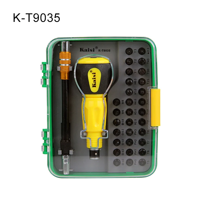 

Kaisi 51 in 1 Multifunction Precision Screwdriver Opening Repair Phone Tools Set For Phones Home Appliances Magnetic Screw