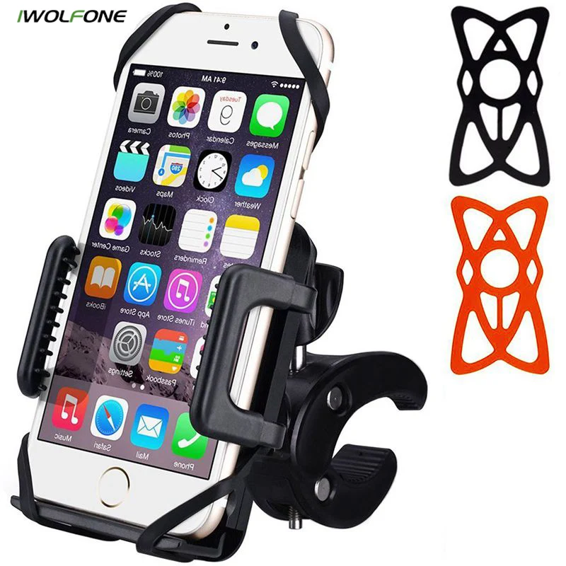 IWOLFONE Universal Bike Bicycle Motorcycle Holder