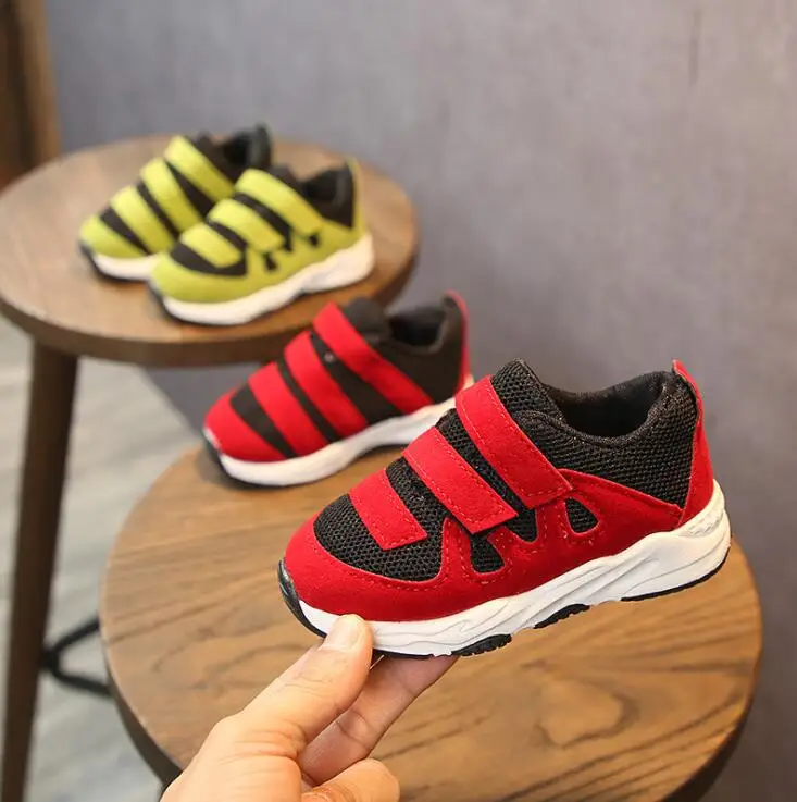 

Hot New Children Shoes Boys Sneakers Spring Autumn Baby Girls Breathable Mesh Sport Shoes Kids Soft Running Shoes