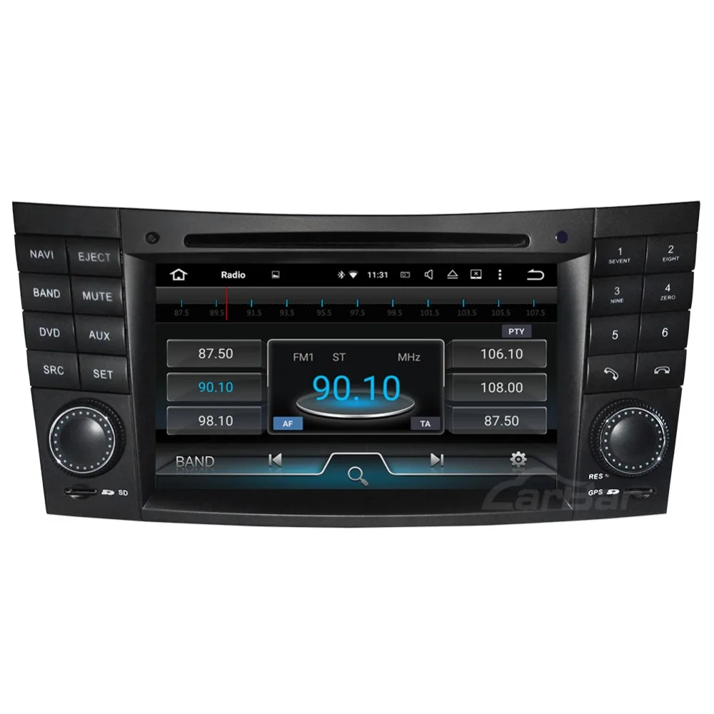 " Android автомобильный DVD gps Навигатор Радио аудио стерео плеер для Mercedes Benz E класс W211 CLS W219 CLK W209 G W463 2001-2008
