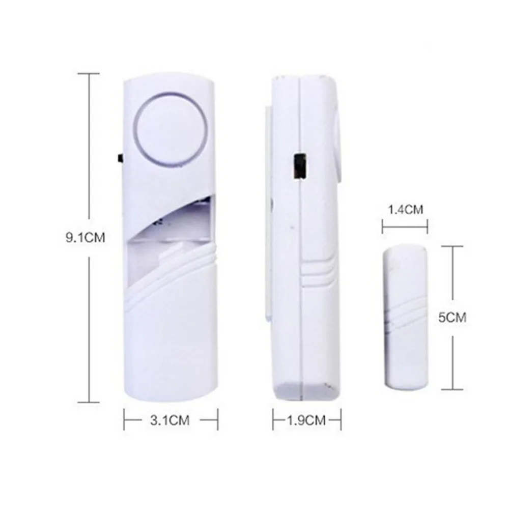 Door Window Wireless Burglar Alarm With Magnetic Sensor Window Door Entry Anti Thief Home Alarm System Security Device Wholesale