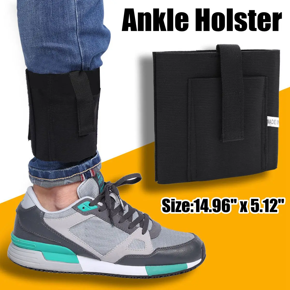 Outdoor Tactical Gear Tactical Padded Concealed Ankle Holster Strap