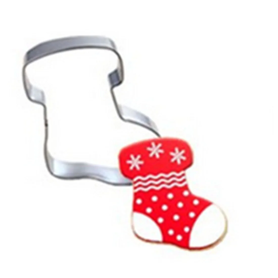 

new Christmas Cookie Cutter Tools Aluminium Alloy Gingerbread Men Shaped Holiday Biscuit Mold Kitchen cake Decorating Tools