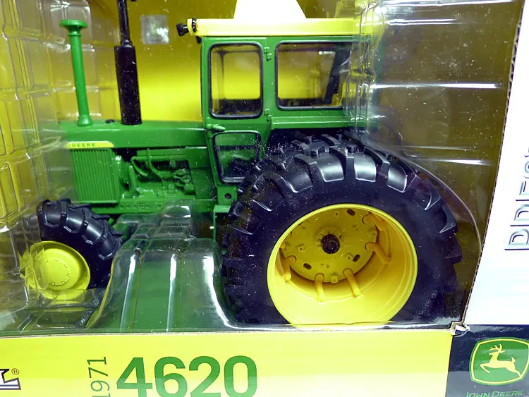 KNL HOBBY J Deere 4620 трактор из сплава больших сельскохозяйственных транспортных средств, модели безопасности США, ERTL 1:16