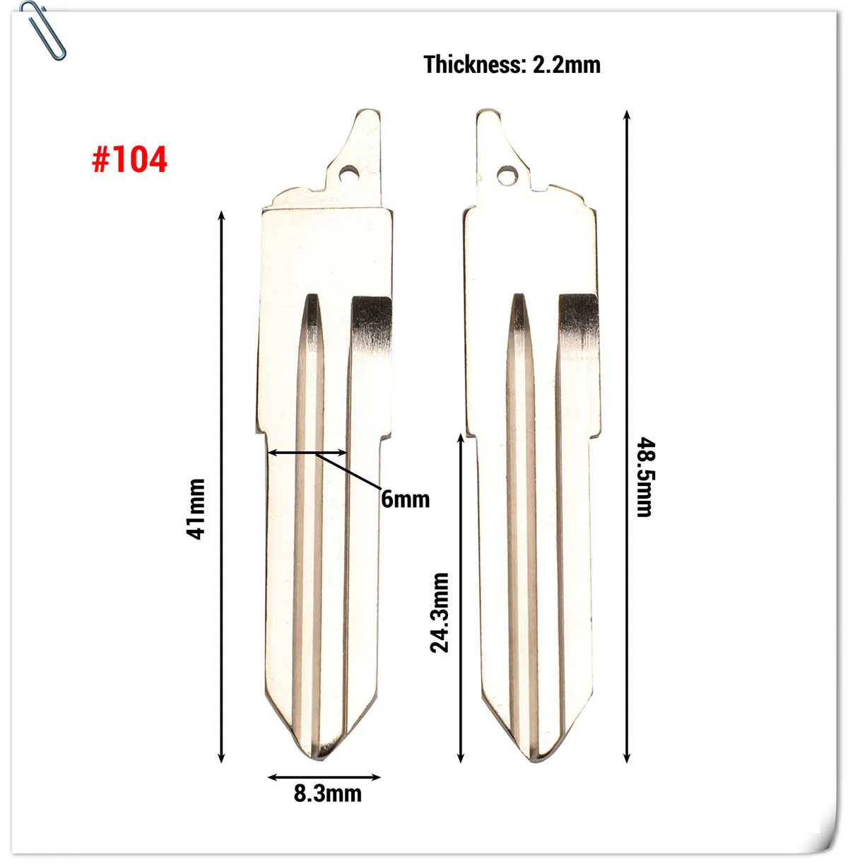 Keyforkess #03 15 25 69 No.104 Auto di Vibrazione A Distanza Chiave Blacde Fob Per Grande Muraglia HAVAL HOVER H1 H2 h3 H5 H8 H9 Sostituzione In Bianco -