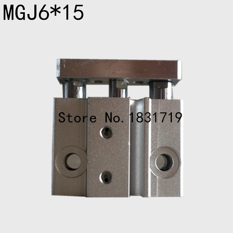 

SMC type MGJ6-15/6*15 micro band guide rod / three axis cylinder bore size 6mm cylinder stroke 15mm/Pneumatic components