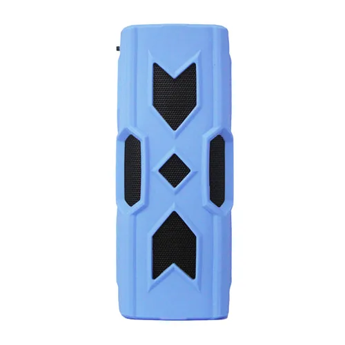 SOONHUA Портативный беспроводной Bluetooth динамик водонепроницаемый противоударный 1800mA батарея Открытый Кемпинг Поддержка NFC Колонка громкий динамик - Цвет: Синий