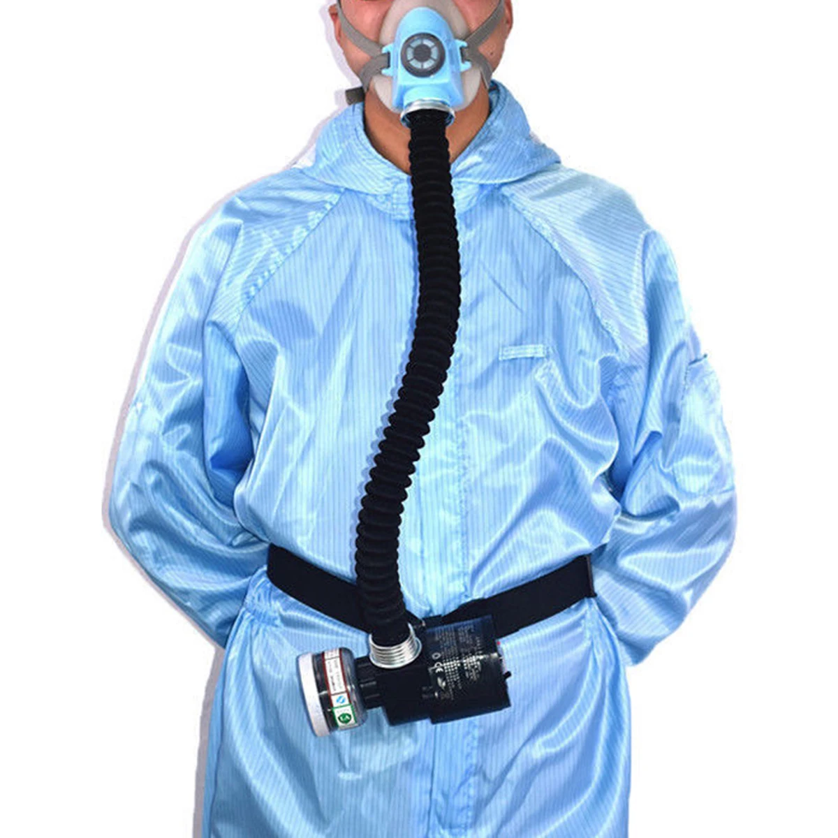 

Electric Constant Flow Supplied Air Fed Face Gas Mask Spray Painting Anti Dust Mask Protection Anti-fog Haze industry Respirator