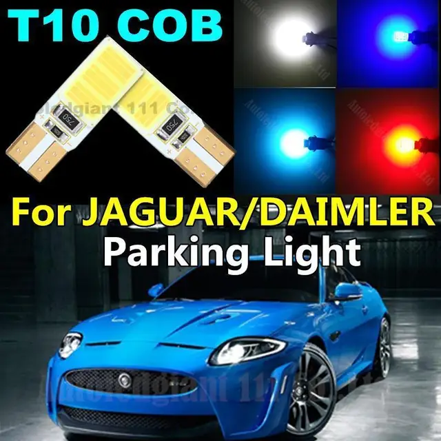 T10 COB Led Canbus Car Bulb 194 Error Free Light Source For JAGUAR