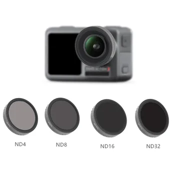 

ND filters set ND4 + ND8 + ND16 + ND32 ND-PL filter for DJI OSMO ACTION sports camera lens Accessories