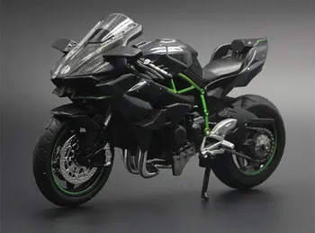 

[Best] 1:12 Electronic Sound and Light motorcycle motor Alloy model toy collection model kids child gift