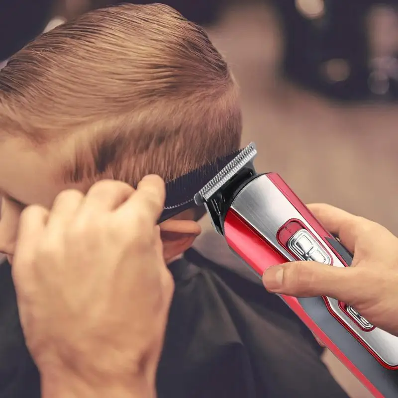 5 в 1 многофункциональная перезаряжаемая волос резки Для мужчин электрические машинки для стрижки волос бритвы Главная Салон Хобби