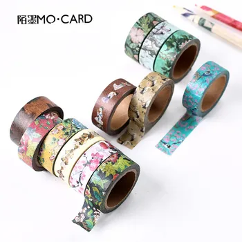 

Vintage Flamingo Scrapbooking Tools Album Diary DIY Decorative Adhesive Washi Tape Papeleria Office School Supply Carta Adesiva