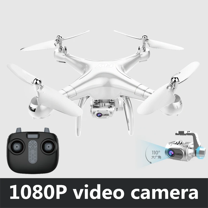  XY-X6 WiFi FPV Drone with 1080P HD Camera,Voice Control, Wide-Angle Live Video RC Quadcopter with Altitude Hold Gravity Sensor 