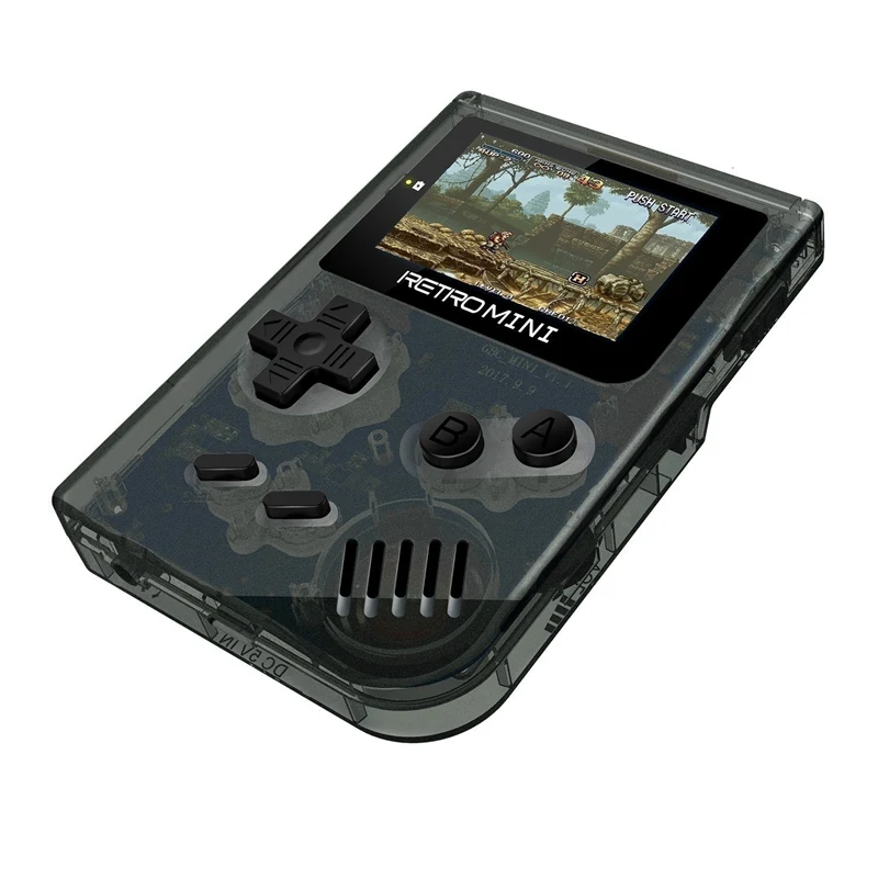 Retro Game Console 32 Bit Portable Mini Handheld Game Players Built-in 40 For GBA Classic Games Best Gift For Kids Black