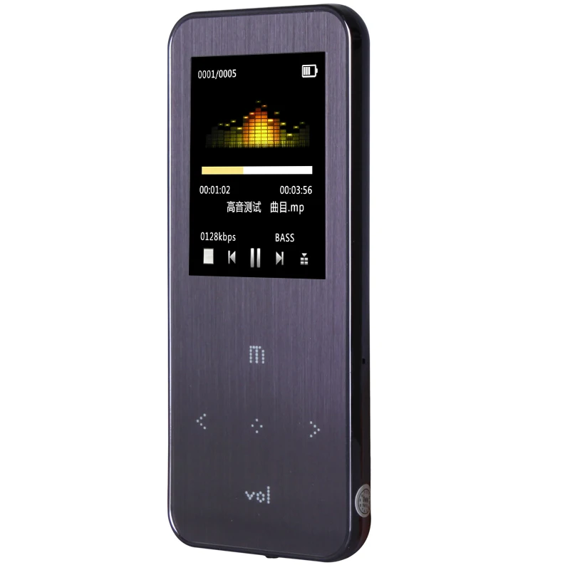 High Quality 4G Lossless Music Playing MP3 Player With 1.8" TFT Screen