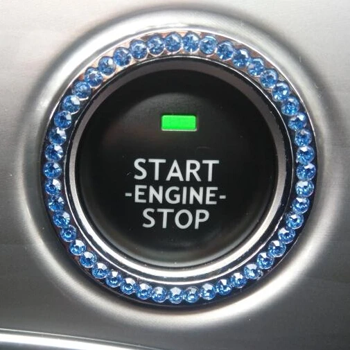

Car-styling Start Stop Button Ignition Key Ring For Volkswagen vw Touareg Phaeton Bora Lavida Lamando Touran Beetle Magotan