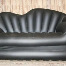 Флокирование ПВХ ПУ кожа многофункциональный диван-кровать, большой размер складной портативный надувное кресло-кровать диван, водонепроницаемый кресло