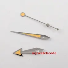 Супер LUME оранжевый часы руки для eta 2836 движения H26