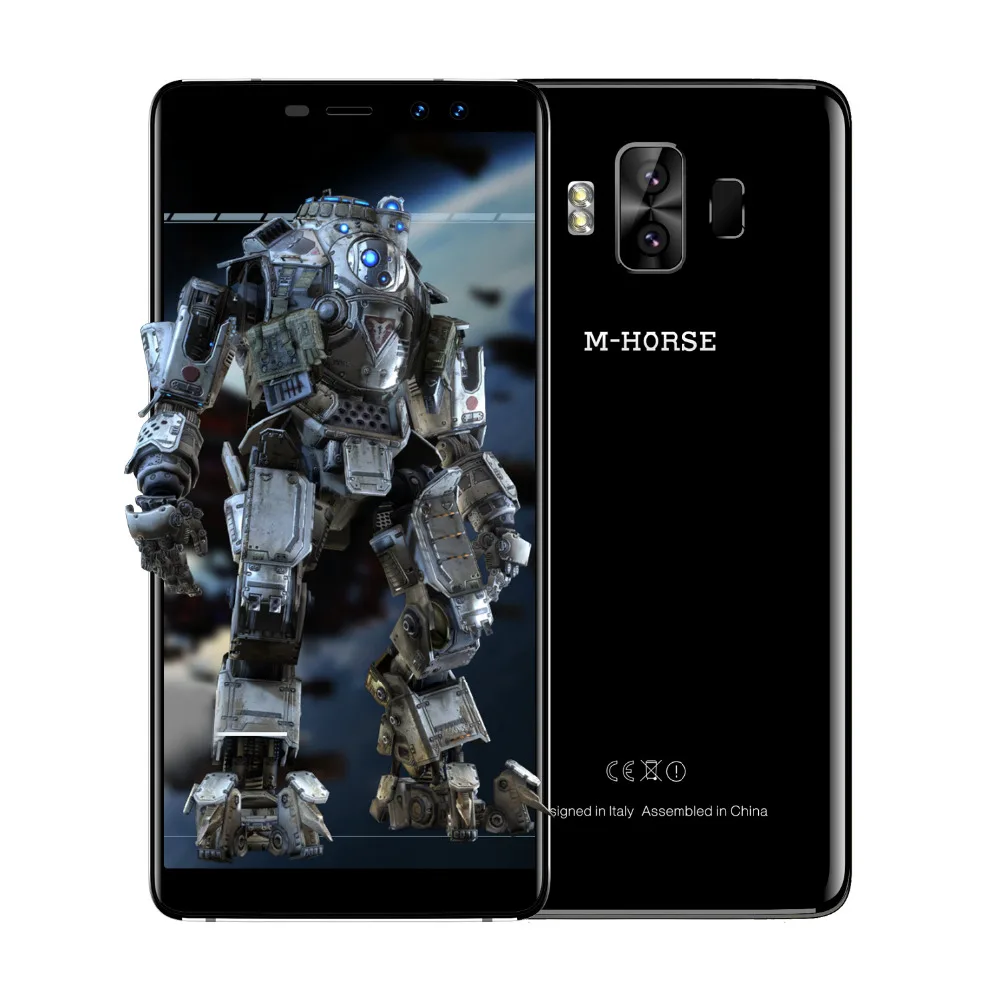 M-Horse Pure 1 4 Cameras Smartphone 3GB RAM 32GB ROM 5.7'' 1440x720 18:9 Ratio Screen Fingerprint ID Android 7.0 4G Mobile Phone |