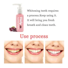 Зубная паста профессиональная 60 г/100 г Виноградный Вкус удаление пятен отбеливающая борьба кровотечение десны зубная паста мощная Горячая July9