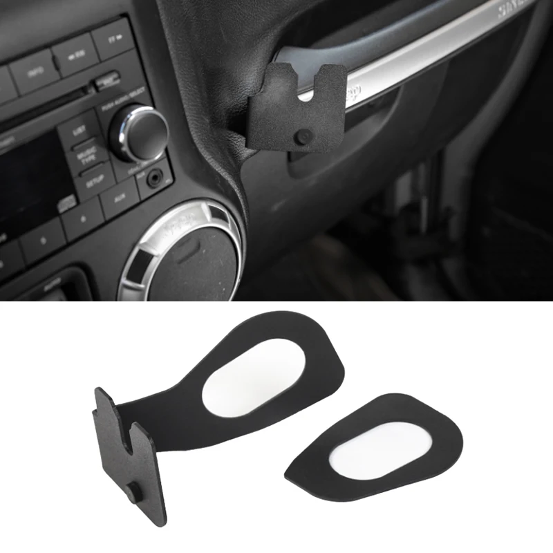 Кронштейн для раций GPS Jeep Wrangler JK 2012 + черная подставка держатель дизайна интерьера