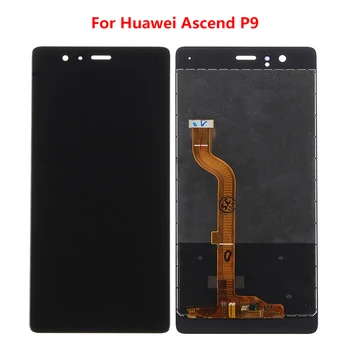 

Zerosky For Huawei P9 Display Touch Screen Digitizer with Frame for Huawei Asend P9 Display LCD Replacement