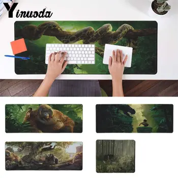 

Yinuoda New Designs Scene from The Jungle Book Unique Desktop Pad Game Mousepad Rubber PC Computer Gaming mousepad