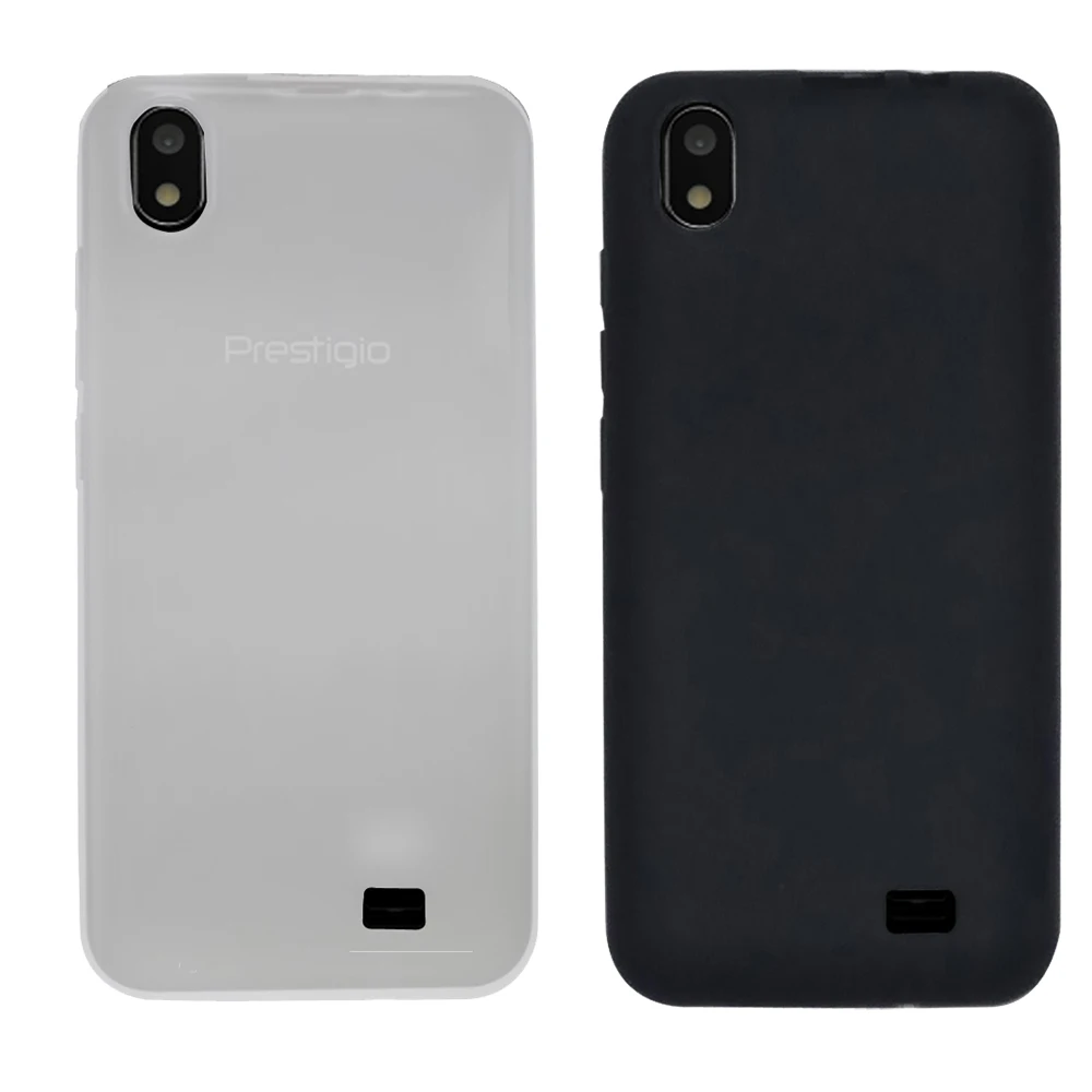 Для Wize Q3 Чехлы чистый цвет матовый черный белый чехол для Prestigio PSP3471DUO задняя