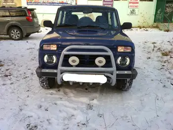 

For Lada 4x4 urban Niva 7" LED Headlight Conversion Kit DLR Light Assembly For JK Hummer Trucks Headlamp