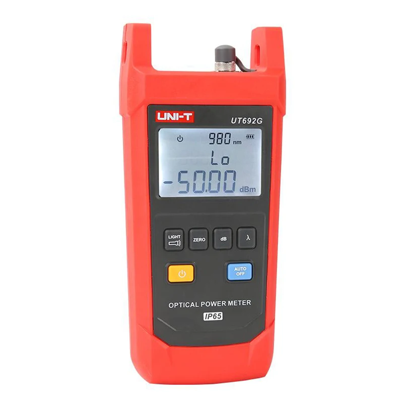 

UNI-T UT692G Handheld Optical Power Meter IP65 Professional Tester with Backlight