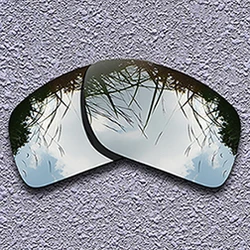 Polarized Replacement Lenses for Sunglasses - Versatile Options Available (Silver Titanium)