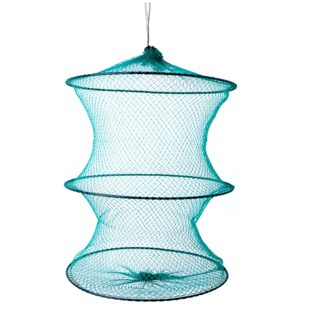 Fishing Net Small Fishing nets Without knot Round Folding Metal Frame