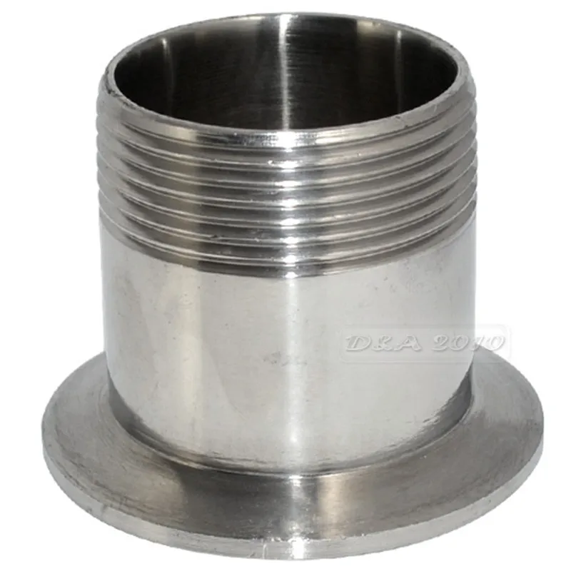 MEGAIRON 1 1/2 &quotDN40 нержавеющая сталь SS316 санитарный наружный диаметр резьбы 64 мм
