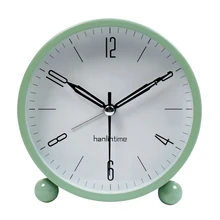 Meijswxj будильник Saat Reloj студент прикроватные простой настольные часы Relogio Reloj despertador световой Металл небольшой будильники