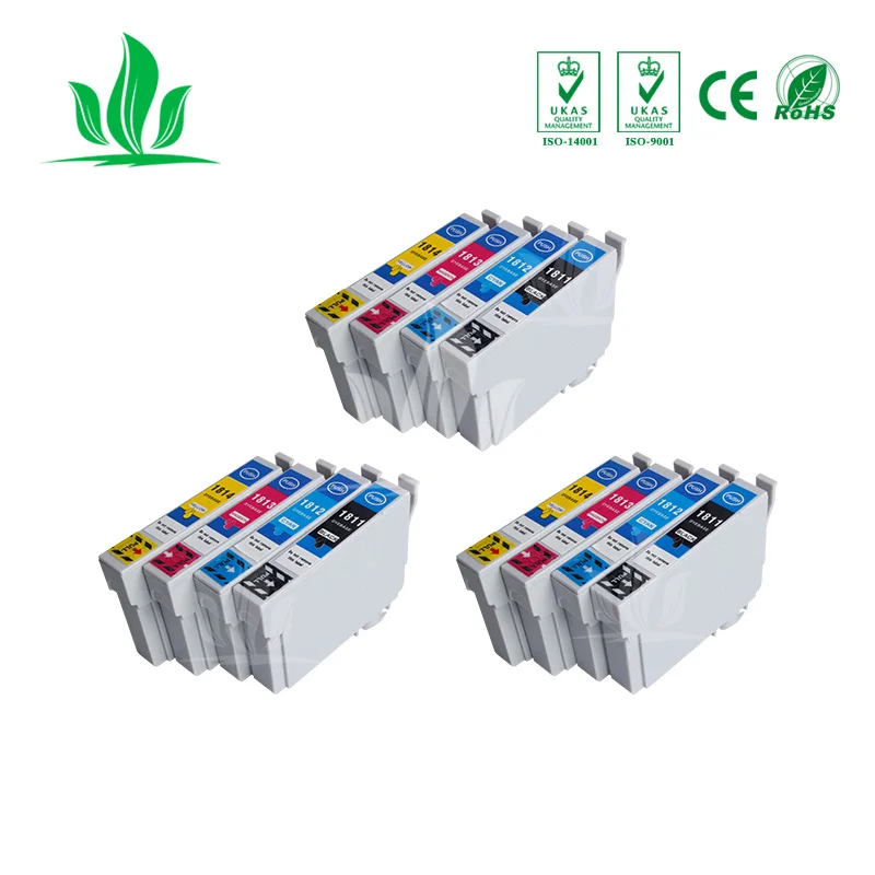 3 комплекта 1811XL совместимый чернильный картридж для epson