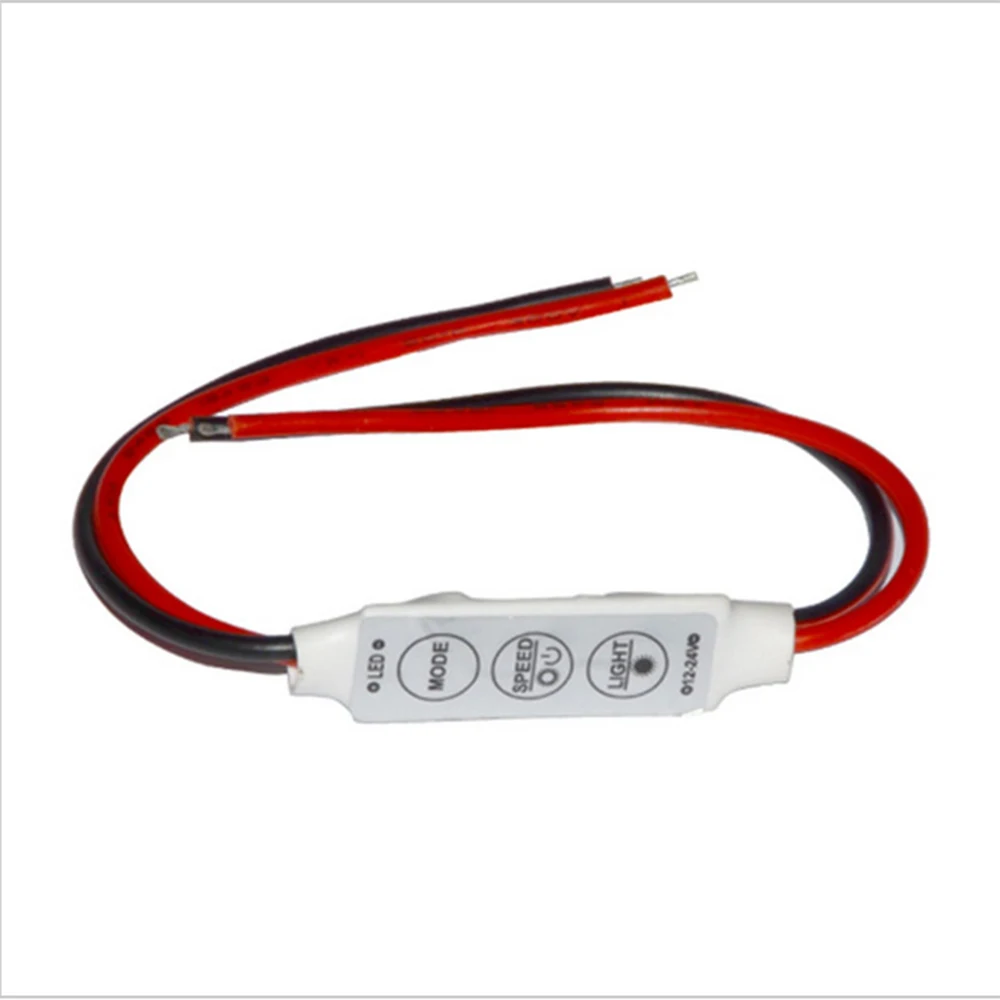 DC12V dimmer for led dimmable switch for LED strip Flashing for 3528